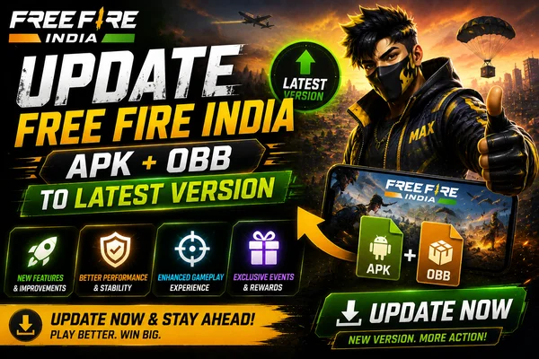 Update Free Fire India APK + OBB to Latest Version