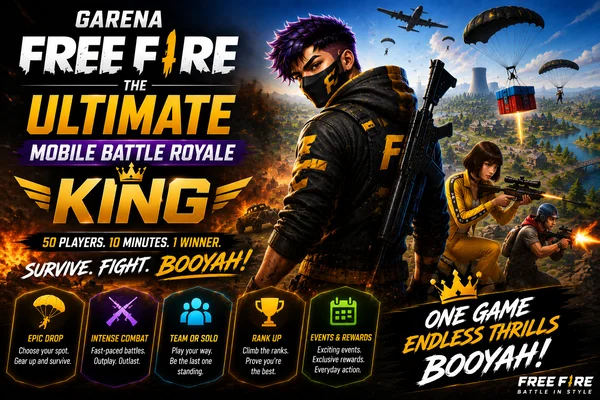 Garena Free Fire: The Ultimate Mobile Battle Royale King